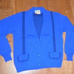 VINTAGE BRIANO CREATION MENS WOOL SWEATER MADE IN ITALY *RARE* SZ SMALL EXC COND
